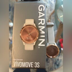 Garmin Vivomove 3S with Stainless Steel Bezel